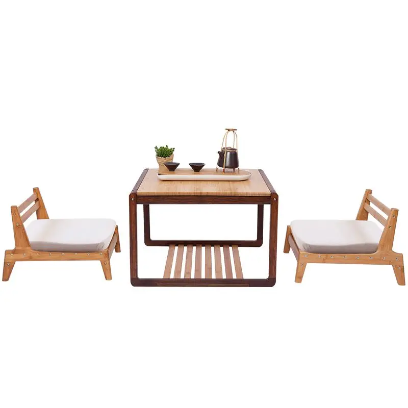room, bay window coffee table, simple new Chinese style, tea table small apartment, one table and two chairs set 
room, bay window coffee table, simple new Chinese style, tea table small apartment, one table and two chairs set