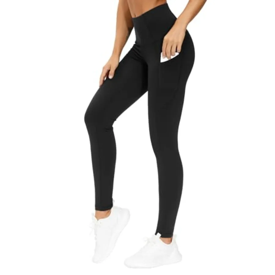 Thick High Waist Yoga Pants with Pockets, Tummy Control Workout Running Yoga Leggings for Women
Thick High Waist Yoga Pants with Pockets, Tummy Control Workout Running Yoga Leggings for Women