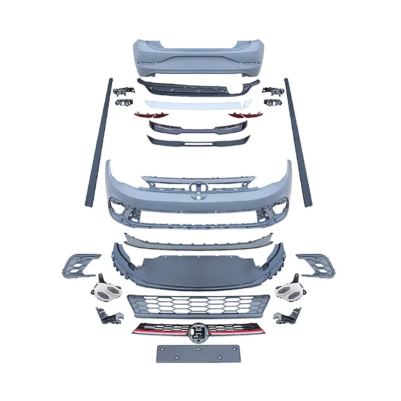 Modified Body Kit Car Front Rear Bumper Part Kit Used for Polo GTI 2022
Modified Body Kit Car Front Rear Bumper Part Kit Used for Polo GTI 2022