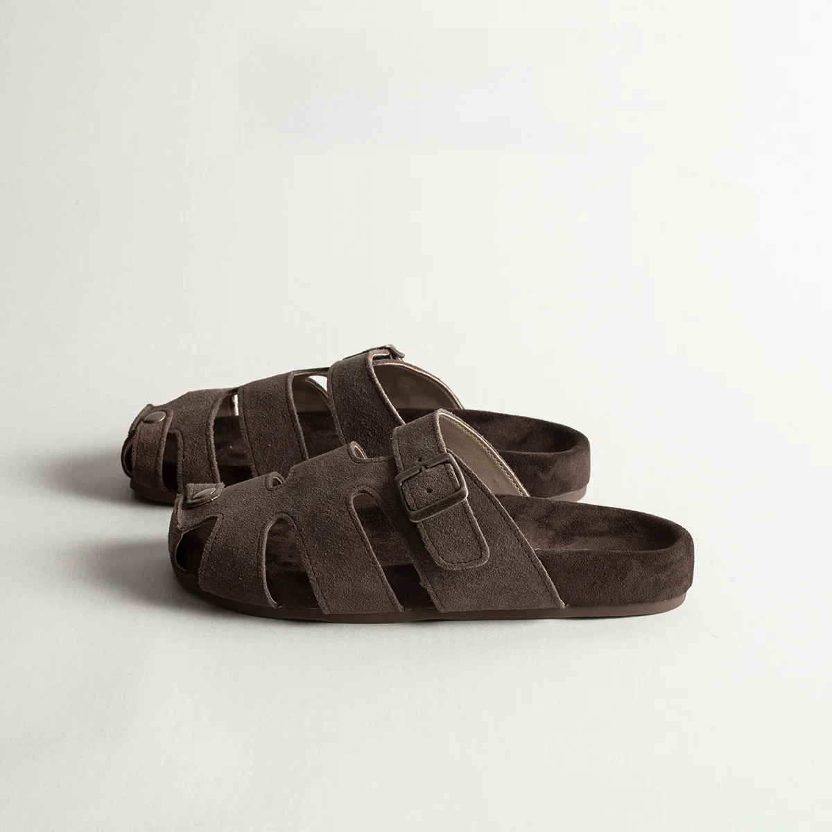 Genuine Leather Hollow out Roman Style Slippers Women's Summer Outdoor Wearable Slip-On Headed Flat Sandals Comfortable Arch ...
Genuine Leather Hollow out Roman Style Slippers Women's Summer Outdoor Wearable Slip-On Headed Flat Sandals Comfortable Arch ...