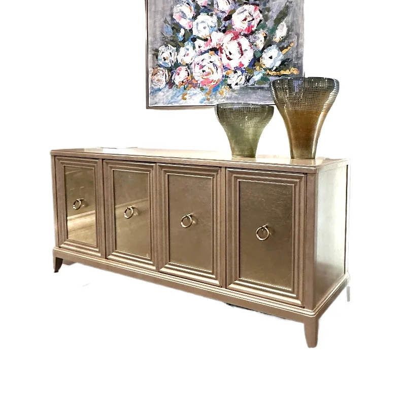 Antique American imitation old veneer bedroom dresser - solid wood decorative cabinet living room
Antique American imitation old veneer bedroom dresser - solid wood decorative cabinet living room