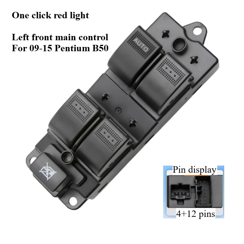 For 09-15 Bestune B50 Glass Lifter Switch Assembly Left Front Master Switch Auto Parts 1pcs
For 09-15 Bestune B50 Glass Lifter Switch Assembly Left Front Master Switch Auto Parts 1pcs