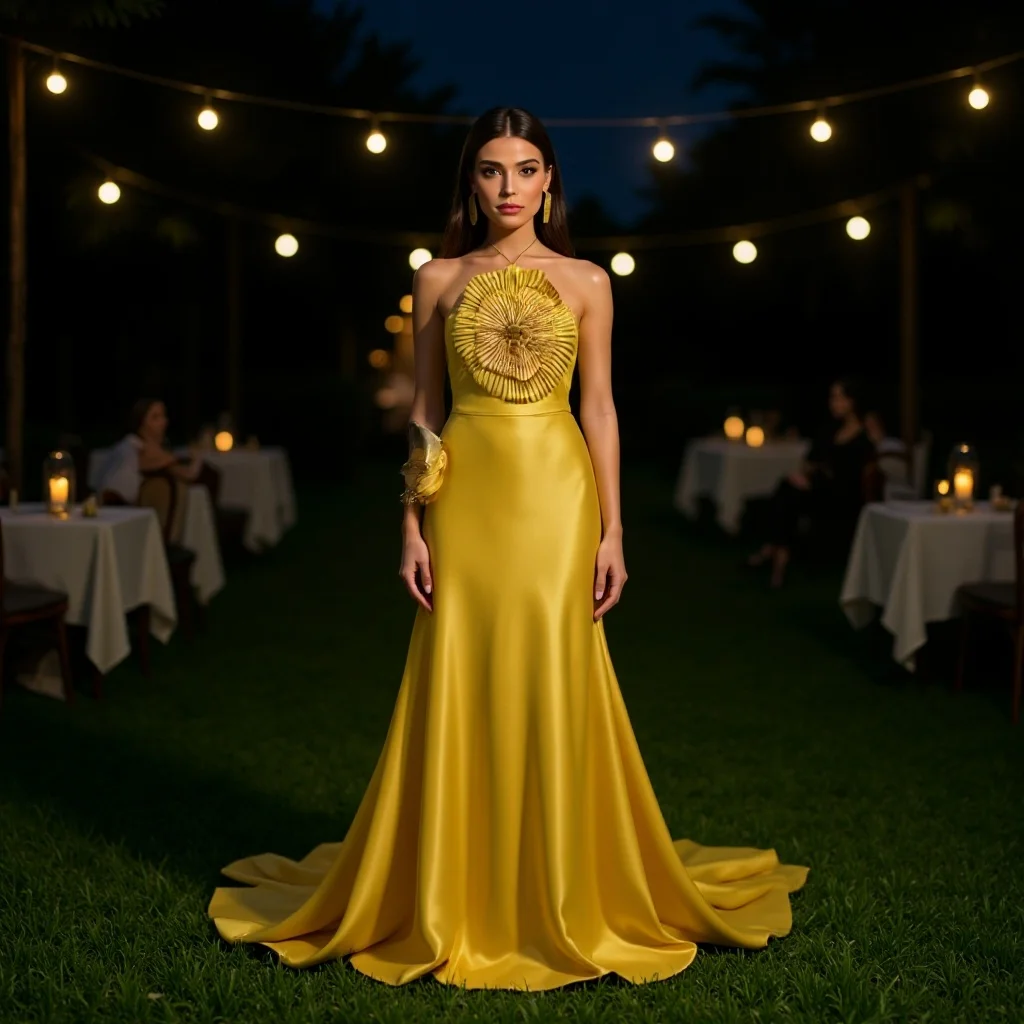 Elegant Party Women's Dress 3D Flower Halter Sleeveless Backless Mermaid Satin Female Dresses 2026 Summer Chic Evening Lady Robe
Elegant Party Women's Dress 3D Flower Halter Sleeveless Backless Mermaid Satin Female Dresses 2026 Summer Chic Evening Lady Robe