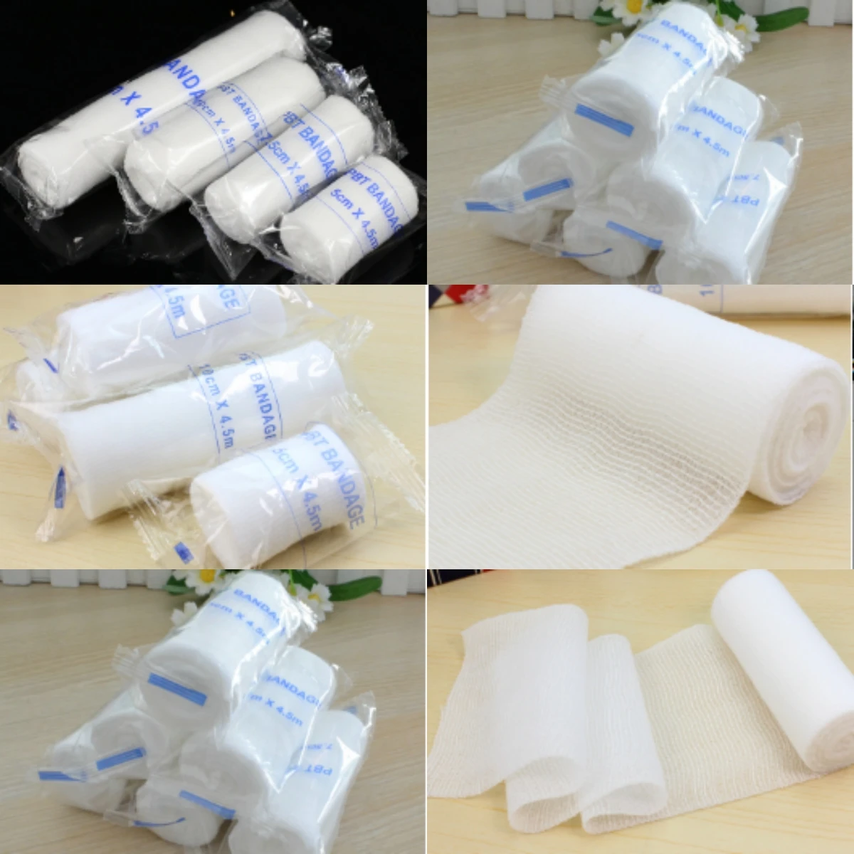 Disposable PBT Elastic Bandage Roll Elastic Mesh Bandage Breathable Wrap Fixed Wound Ankle Splint Gauze
Disposable PBT Elastic Bandage Roll Elastic Mesh Bandage Breathable Wrap Fixed Wound Ankle Splint Gauze