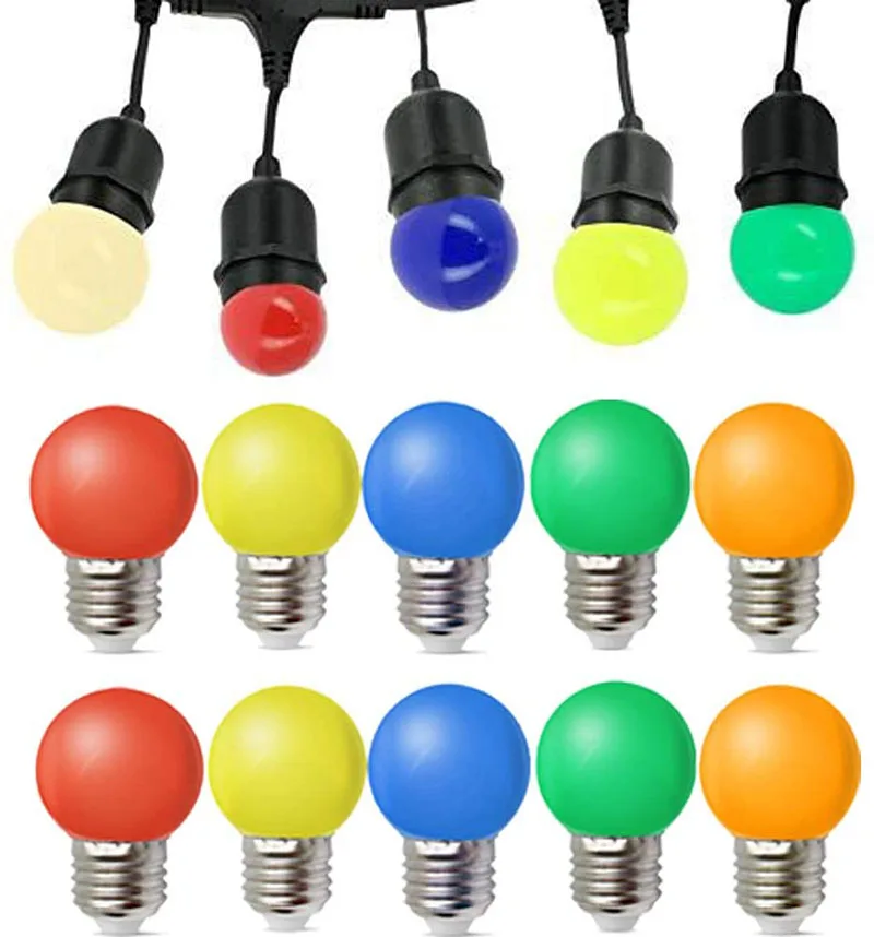 Pop 6pcs LED E27 B22 Lamp Colorful 3W 5W 220V Red Blue Green White Yellow Warm RGB Blub Energy Saving LED Golf Ball Light Globe
Pop 6pcs LED E27 B22 Lamp Colorful 3W 5W 220V Red Blue Green White Yellow Warm RGB Blub Energy Saving LED Golf Ball Light Globe