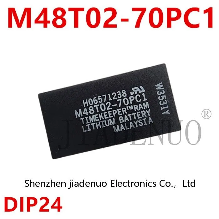 (1 шт.), 100% Новинка, фотоэлемент, упакован с чипсетом DIP-24 M48T02-70PC1
(1 шт.), 100% Новинка, фотоэлемент, упакован с чипсетом DIP-24 M48T02-70PC1