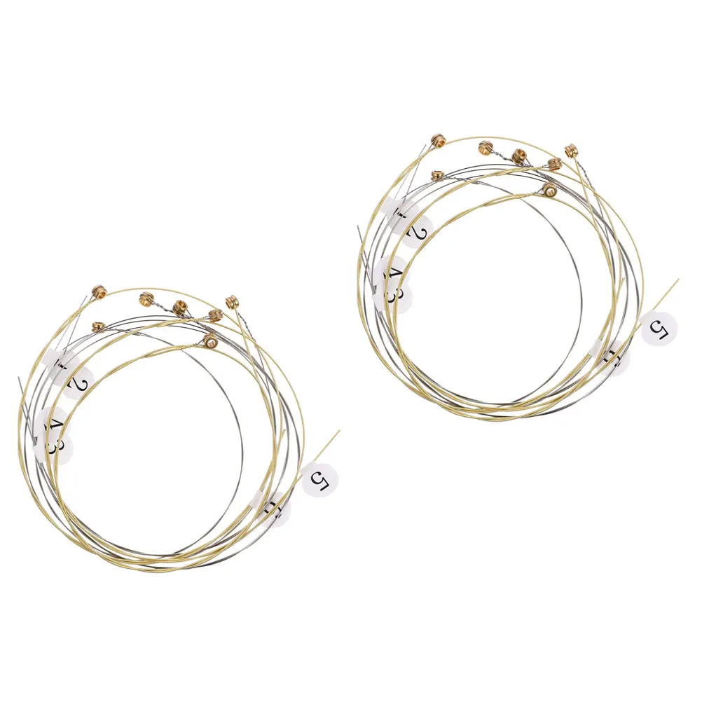 19 Pcs Steel String Harp Strings Lyre Accessories Replacement Parts Harp-strings
19 Pcs Steel String Harp Strings Lyre Accessories Replacement Parts Harp-strings