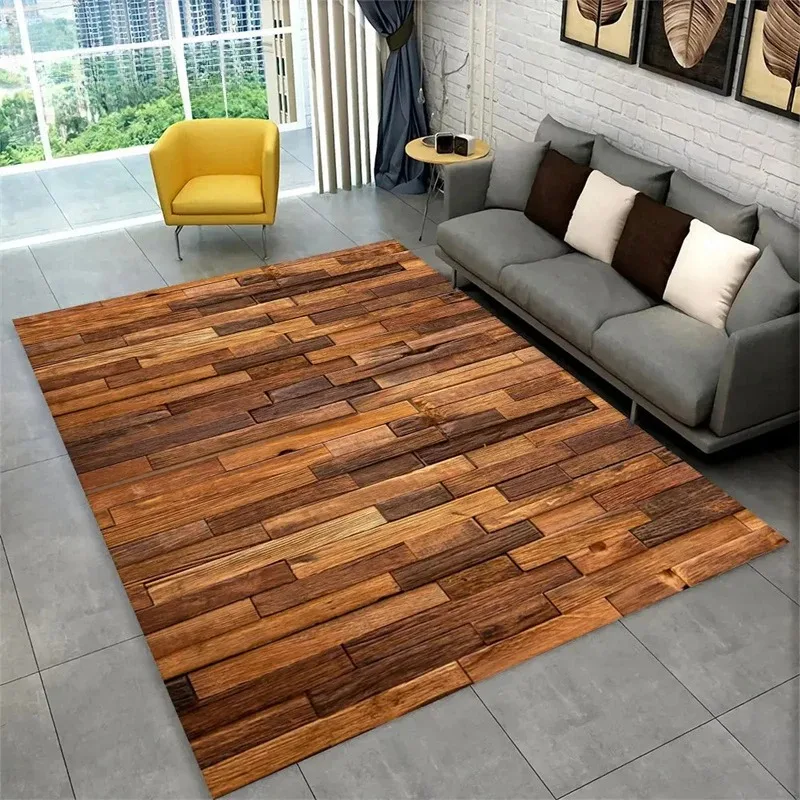 3D Wood Grain Retro Area Rug Large Carpet Rug for Home Living Room Kids Bedroom Sofa Doormat Decor Kitchen Non-slip Floor Mat
3D Wood Grain Retro Area Rug Large Carpet Rug for Home Living Room Kids Bedroom Sofa Doormat Decor Kitchen Non-slip Floor Mat