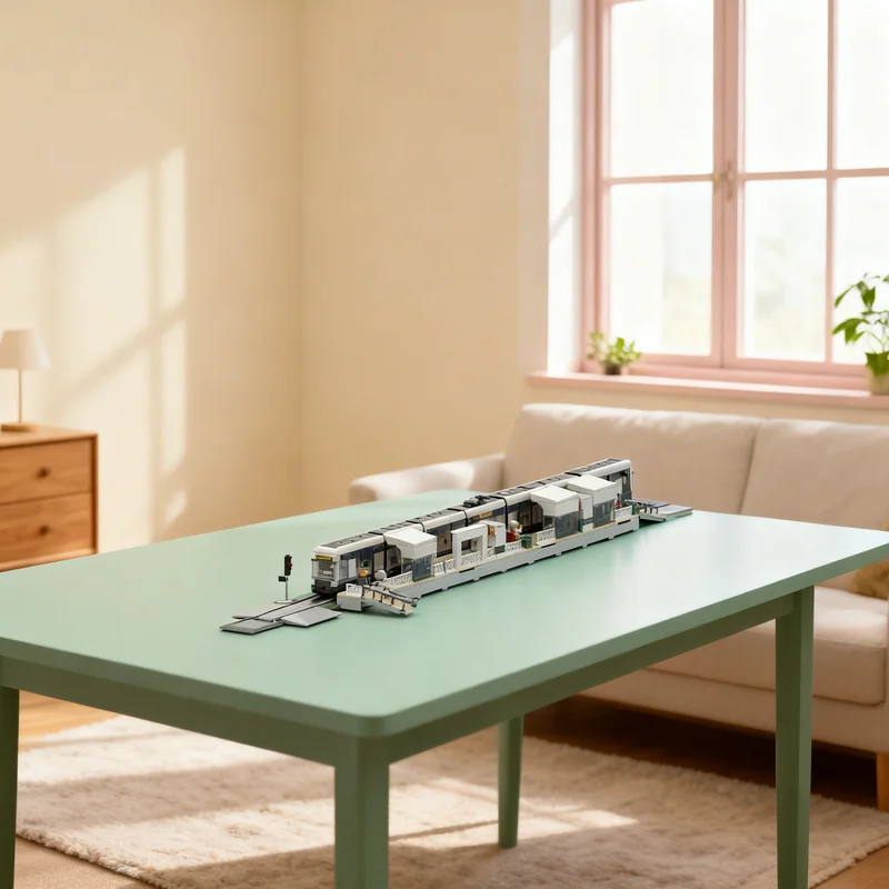 7842 детали MOC: Трамвайная станция LA PROMENADE 1 – Городская транспортная модель, конструктор, креативный подарок, декор для витрины, сборная модель премиум-класса
7842 детали MOC: Трамвайная станция LA PROMENADE 1 – Городская транспортная модель, конструктор, креативный подарок, декор для витрины, сборная модель премиум-класса