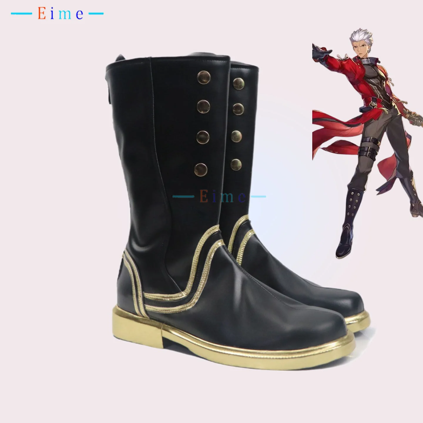 Fate EMIYA Cosplay Shoes Game Honkai Star Rail Cosplay Black Boots Halloween Carnival PU Shoes Big Size Custom Made
Fate EMIYA Cosplay Shoes Game Honkai Star Rail Cosplay Black Boots Halloween Carnival PU Shoes Big Size Custom Made