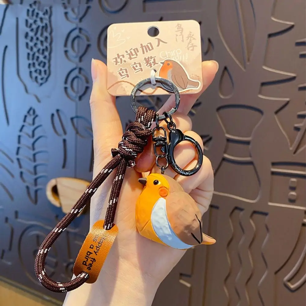 Cartoon Imitation Wood Carving Keychain Kawaii Grey Blue Tit Animal Key Ring Original Design Tree Sparrow Pearl Bird Keychain
Cartoon Imitation Wood Carving Keychain Kawaii Grey Blue Tit Animal Key Ring Original Design Tree Sparrow Pearl Bird Keychain
