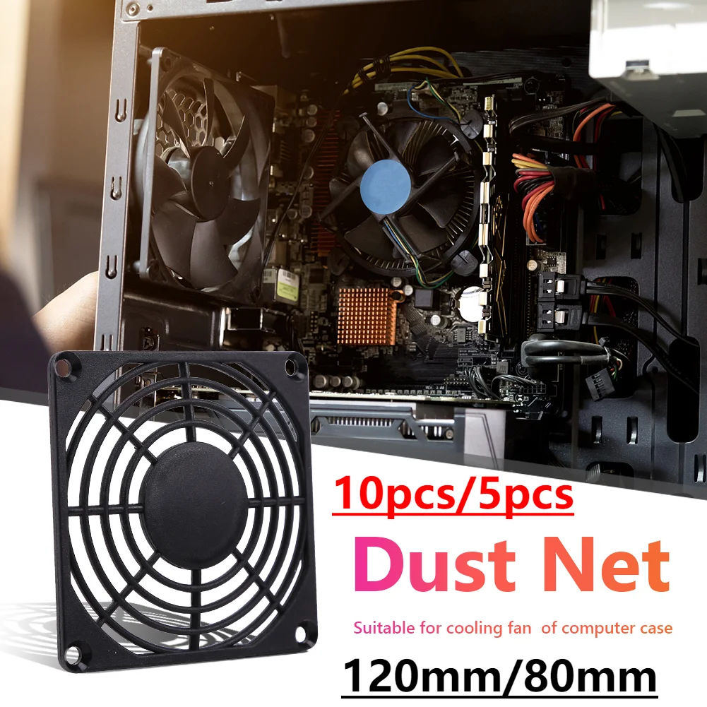 10PCS/5PCS 80mm 120mm PC Case Fan Dust Filter Screen Plastic Dustproof Grills for Desktop PC Fan Grills Computer Accessories
10PCS/5PCS 80mm 120mm PC Case Fan Dust Filter Screen Plastic Dustproof Grills for Desktop PC Fan Grills Computer Accessories