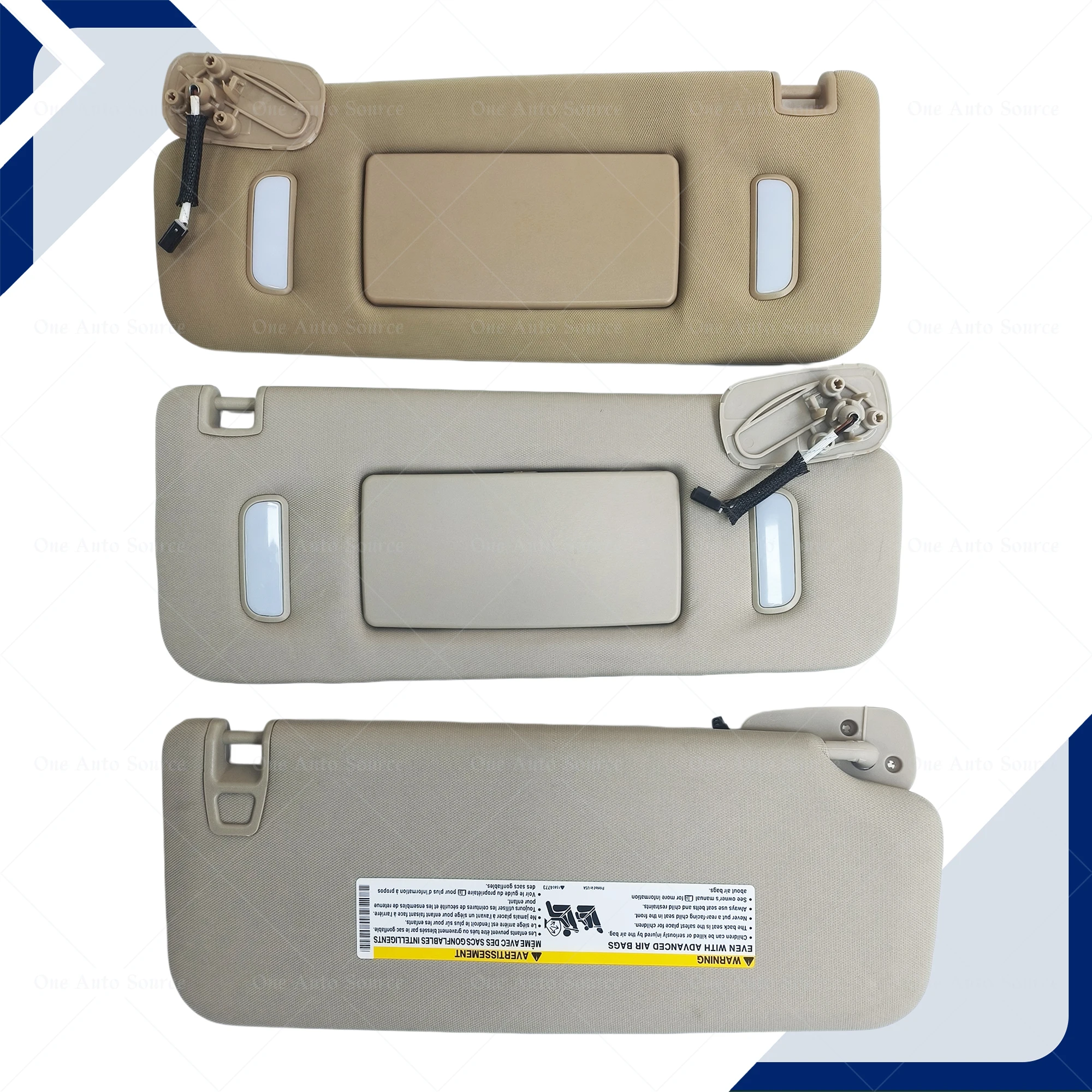 For GMC Yukon XL 1500 2500 2007 2008 2009 2010 2011 2012 2013 2014 Sun Visor Driver Passenger Sunvisor Parts 22850306 22850307
For GMC Yukon XL 1500 2500 2007 2008 2009 2010 2011 2012 2013 2014 Sun Visor Driver Passenger Sunvisor Parts 22850306 22850307
