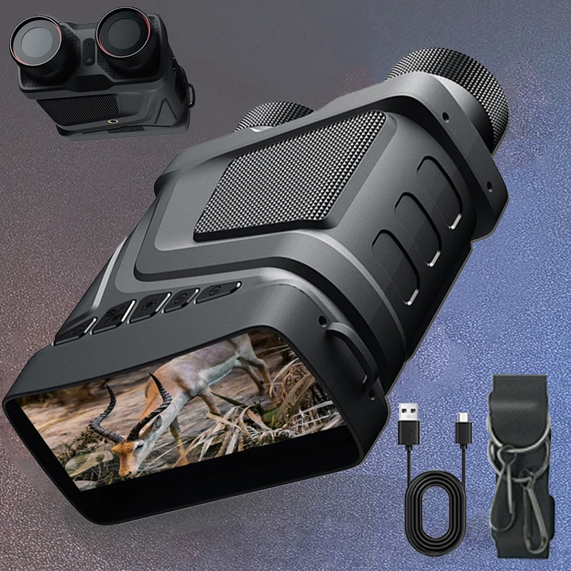 R12 Professional Night Vision 5X Zoom Digital Infrared Binocular Telescope for Hunting Camping 300M Night Vision Device
R12 Professional Night Vision 5X Zoom Digital Infrared Binocular Telescope for Hunting Camping 300M Night Vision Device