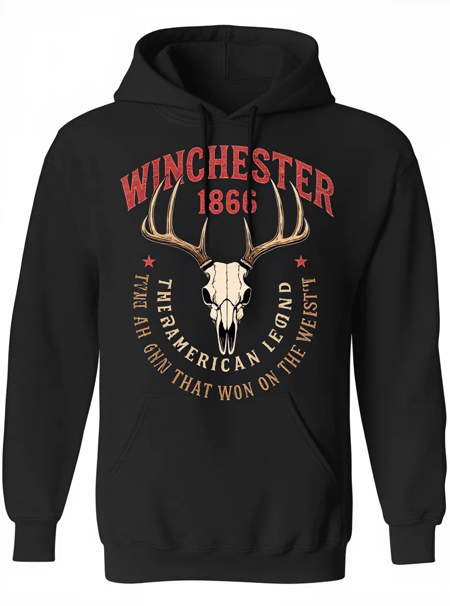 Мужская толстовка с логотипом Winchester и винтовкой, западный стиль, унисекс, можно стирать в машине
Мужская толстовка с логотипом Winchester и винтовкой, западный стиль, унисекс, можно стирать в машине