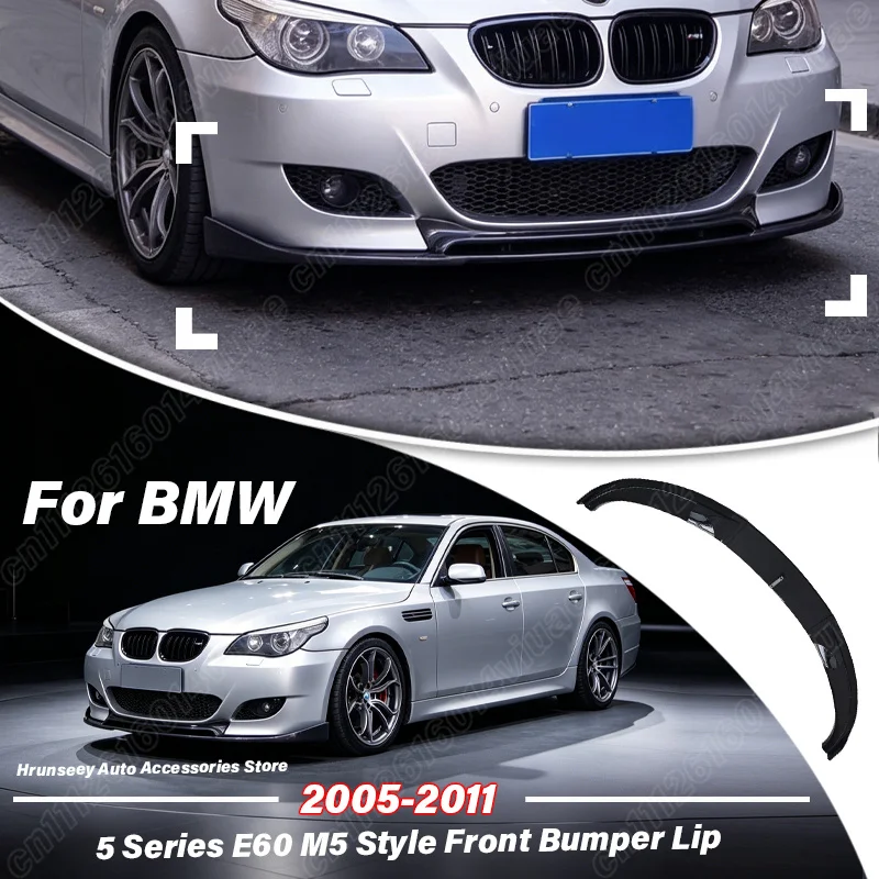 For BMW 5 Series E60 2005 2006 2007 2008 2009 2010 2011 M5 Style Front Bumper Lip Spoiler Chin Splitter Diffuser Car Accessories
For BMW 5 Series E60 2005 2006 2007 2008 2009 2010 2011 M5 Style Front Bumper Lip Spoiler Chin Splitter Diffuser Car Accessories