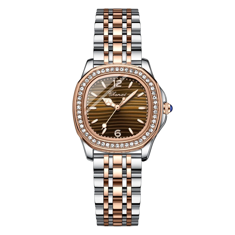 CHENXI Luxury Elegant Watches For Woman Fashion Diamond Dial Quartz Watch Ladies Rose Gold Wristwatch Waterproof Luminous
CHENXI Luxury Elegant Watches For Woman Fashion Diamond Dial Quartz Watch Ladies Rose Gold Wristwatch Waterproof Luminous