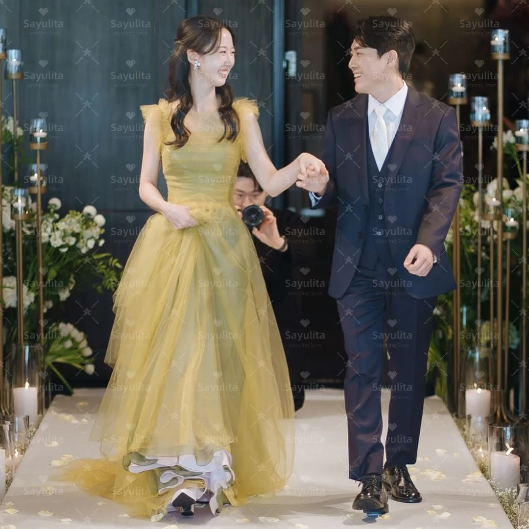 Sayulita Prom Dresses Korea Girls Special Occasion Dress 2025 Long Tulle Birthday Party A Line Bride Evening Gowns Customized
Sayulita Prom Dresses Korea Girls Special Occasion Dress 2025 Long Tulle Birthday Party A Line Bride Evening Gowns Customized
