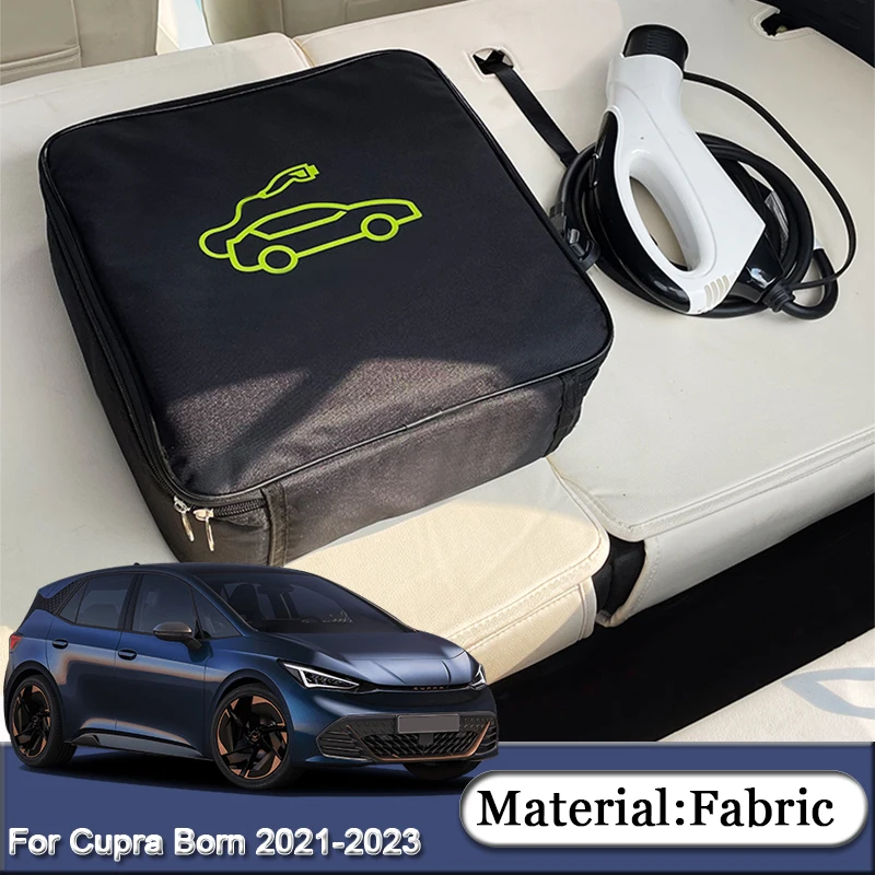 Для Cupra Born 2021-2023 сумка для хранения автомобильного зарядного кабеля зарядное устройство вилки для электромобиля оборудование Органайзер сумка Водонепроницаемый Аксессуар
Для Cupra Born 2021-2023 сумка для хранения автомобильного зарядного кабеля зарядное устройство вилки для электромобиля оборудование Органайзер сумка Водонепроницаемый Аксессуар