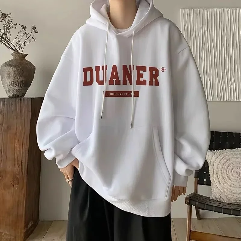 Spring Men's Letter Print Long Sleeve Hoodies Cotton Fleece Y2K Vintage Hooded Sweatshirt Women Oversized Hip Hop Fashion Hoodie
Spring Men's Letter Print Long Sleeve Hoodies Cotton Fleece Y2K Vintage Hooded Sweatshirt Women Oversized Hip Hop Fashion Hoodie