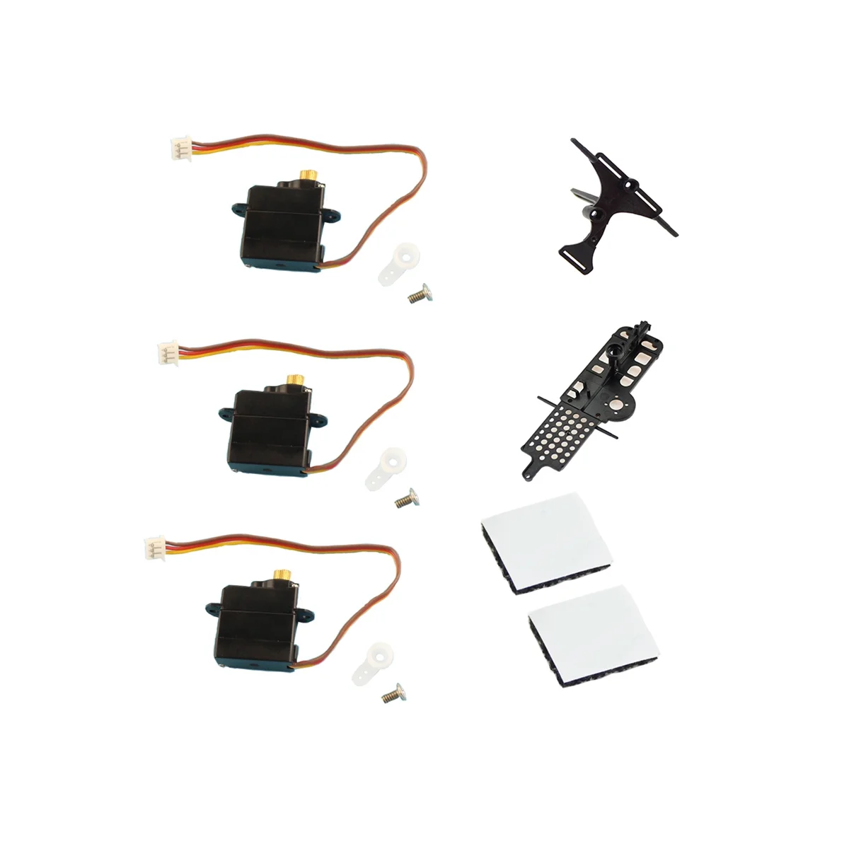 1 Set XK K110 Upgrade to K110S Metal Servo Main Frame Servo Plate for WLtoys XK K110 K110S RC Helicopter Upgrade Parts
1 Set XK K110 Upgrade to K110S Metal Servo Main Frame Servo Plate for WLtoys XK K110 K110S RC Helicopter Upgrade Parts