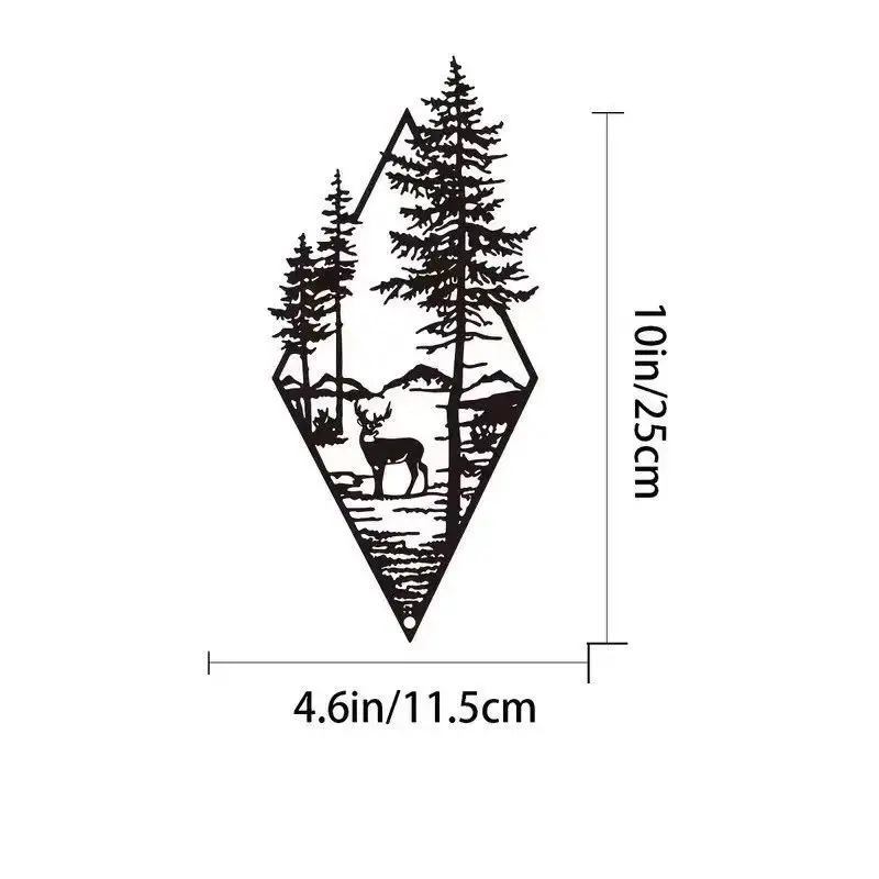 Black Metal Wall Art - Garden Residence Living Room Decoration Iron Aluminum Stainless Steel High Quality Billboard
Black Metal Wall Art - Garden Residence Living Room Decoration Iron Aluminum Stainless Steel High Quality Billboard