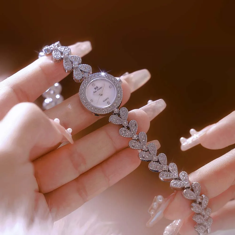 BS Women's Watch Luxury Instagram-worthy Diamond-Set Vintage-Style Bracelet Women's Quartz Watch reloj de mujer FA1738
BS Women's Watch Luxury Instagram-worthy Diamond-Set Vintage-Style Bracelet Women's Quartz Watch reloj de mujer FA1738