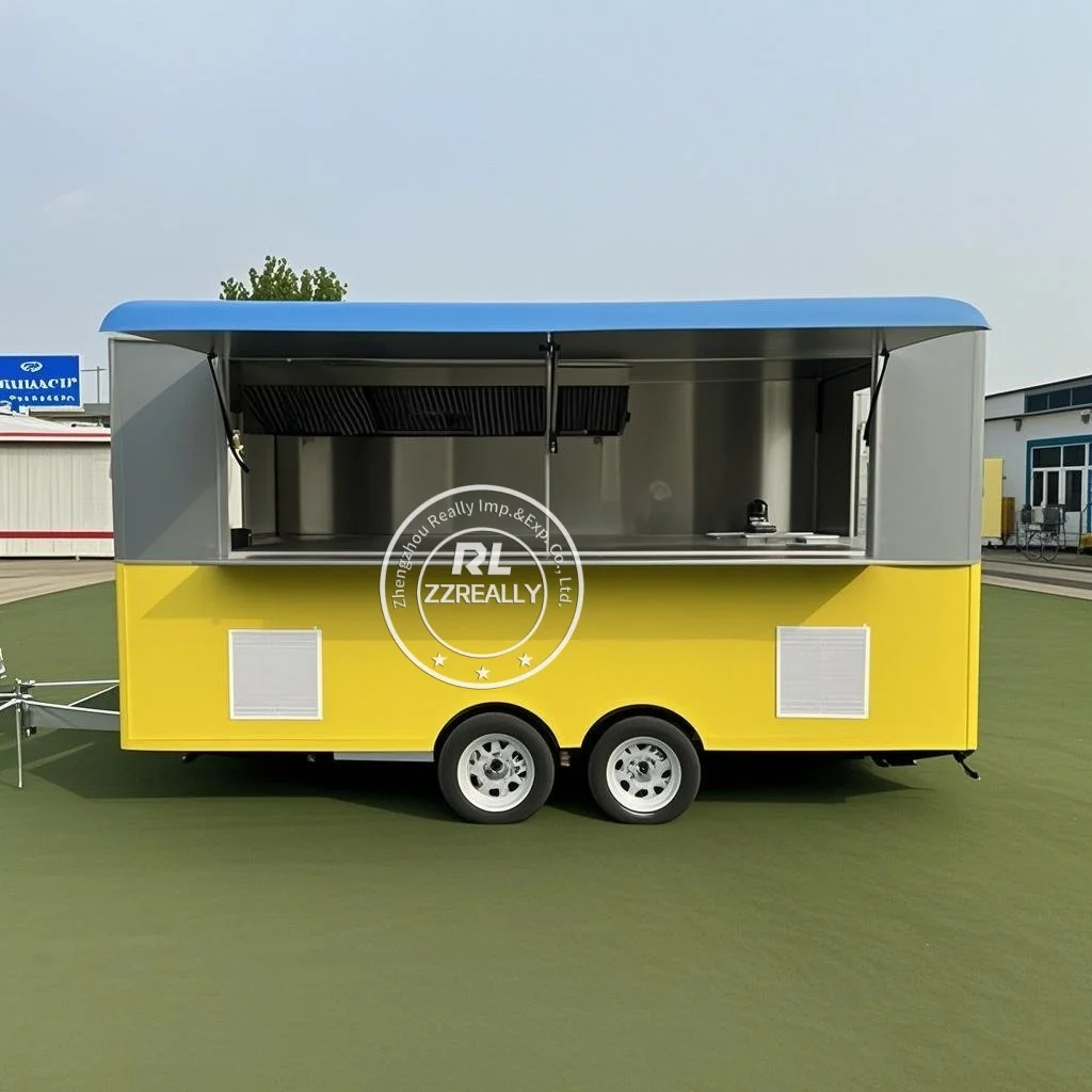 2025 NEW Multifunctional BBQ Food Trailer Mobile Food Kiosk Juice Bar FoodTruck Concession Catering Trailer
2025 NEW Multifunctional BBQ Food Trailer Mobile Food Kiosk Juice Bar FoodTruck Concession Catering Trailer