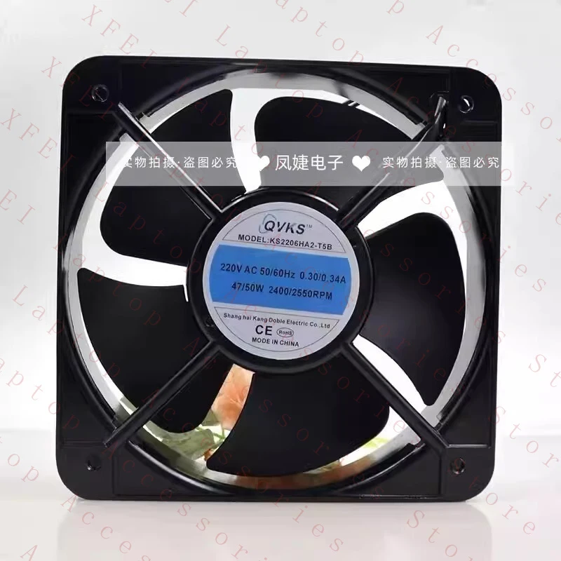 D 1PCS KS2206HA2-T5B AC220V 0.30/0.34A 47/50W 20CM Axial Cooling Fan
D 1PCS KS2206HA2-T5B AC220V 0.30/0.34A 47/50W 20CM Axial Cooling Fan