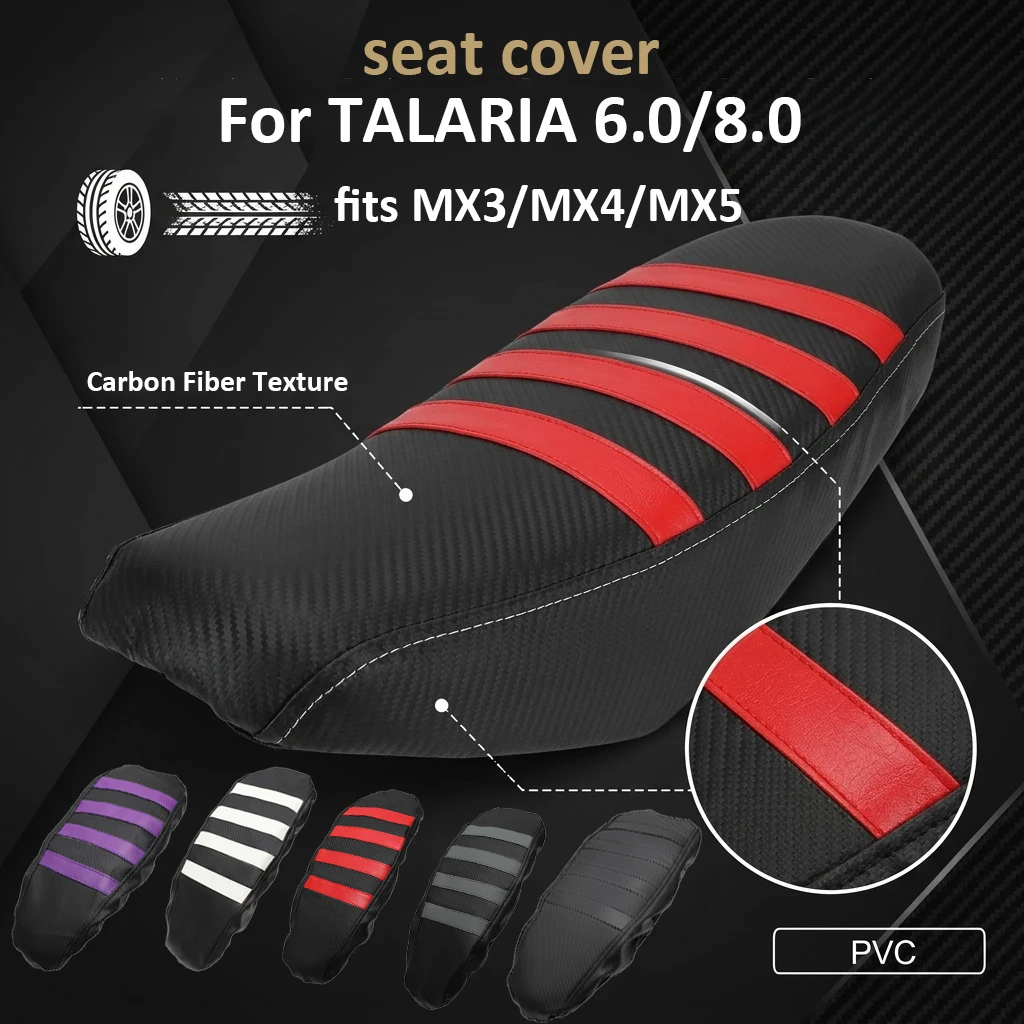 Carbon Fiber Pattern Waterproof Seat Cushion Cover Anti-Slip Sunproof Heat Insulation For TALARIA MX3 MX4MX5 Electric Motorcycle
Carbon Fiber Pattern Waterproof Seat Cushion Cover Anti-Slip Sunproof Heat Insulation For TALARIA MX3 MX4MX5 Electric Motorcycle