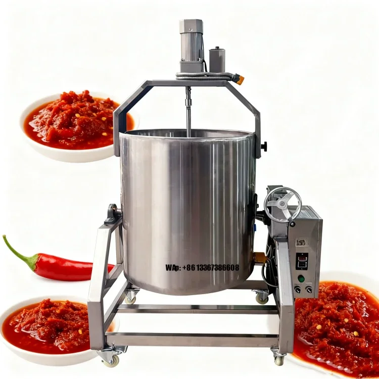 Commercial Multi-functional Intergrated Cooker Hot Pepper Sauce Mixed Automatic Mixing Machines
Commercial Multi-functional Intergrated Cooker Hot Pepper Sauce Mixed Automatic Mixing Machines