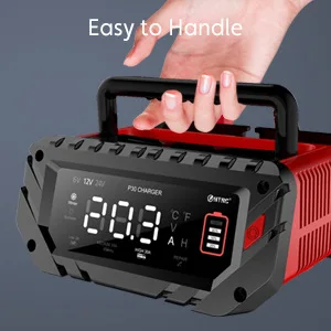 P30 Car and Motorcycle Battery Charger 6V 12V 24V 30A Lead-Acid AGM Smart Repair Charging
P30 Car and Motorcycle Battery Charger 6V 12V 24V 30A Lead-Acid AGM Smart Repair Charging