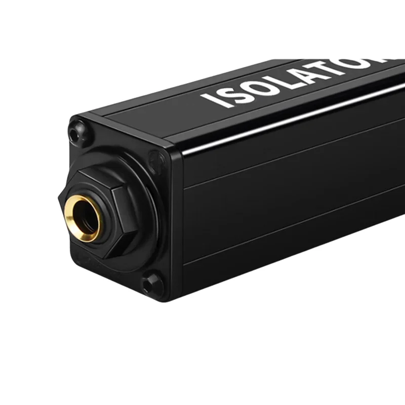 A25P 6.5 Audio Isolator Sound Current Noise Eliminator Ground Loop Isolator TS Audio Isolator Sound Balancing Adapter
A25P 6.5 Audio Isolator Sound Current Noise Eliminator Ground Loop Isolator TS Audio Isolator Sound Balancing Adapter