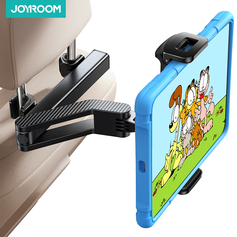 JOYROOM Tablet Holder for Car Headrest Folding Extension Arm iPad Holder for Car Backseat for Kids For 4.7-12.9" Cellphones iPad
JOYROOM Tablet Holder for Car Headrest Folding Extension Arm iPad Holder for Car Backseat for Kids For 4.7-12.9" Cellphones iPad