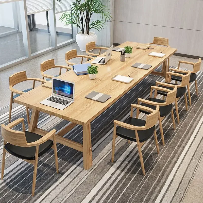 ABCModern Minimalist Office Study Desk Living Room Dining Room All Solid Wood Table and Chair Combination
ABCModern Minimalist Office Study Desk Living Room Dining Room All Solid Wood Table and Chair Combination