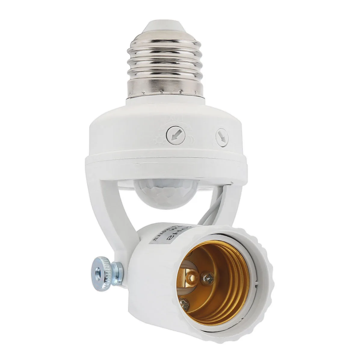 PIR Motion Sensor Light Socket 180Degree Rotatable Smart Screw Bulb Holder Adapter for Garage Basement Porch LaundryRoom Closet
PIR Motion Sensor Light Socket 180Degree Rotatable Smart Screw Bulb Holder Adapter for Garage Basement Porch LaundryRoom Closet
