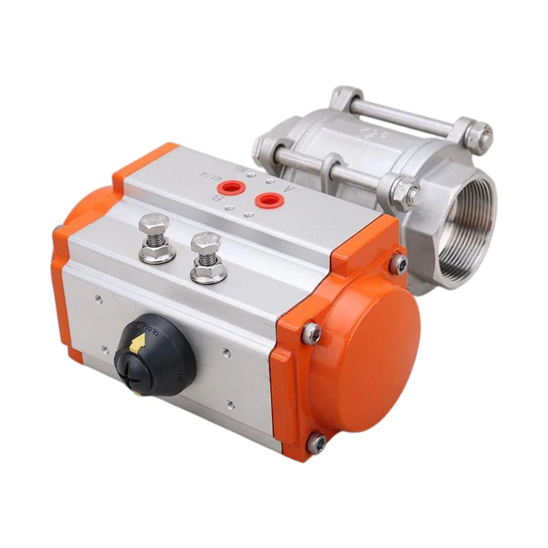 Q611F-16P With High Platform 304 Double Acting Cylinder DN8 DN10 DN15 DN20 DN25 DN32 DN40 DN50 Three Piece Pneumatic Ball Valve
Q611F-16P With High Platform 304 Double Acting Cylinder DN8 DN10 DN15 DN20 DN25 DN32 DN40 DN50 Three Piece Pneumatic Ball Valve