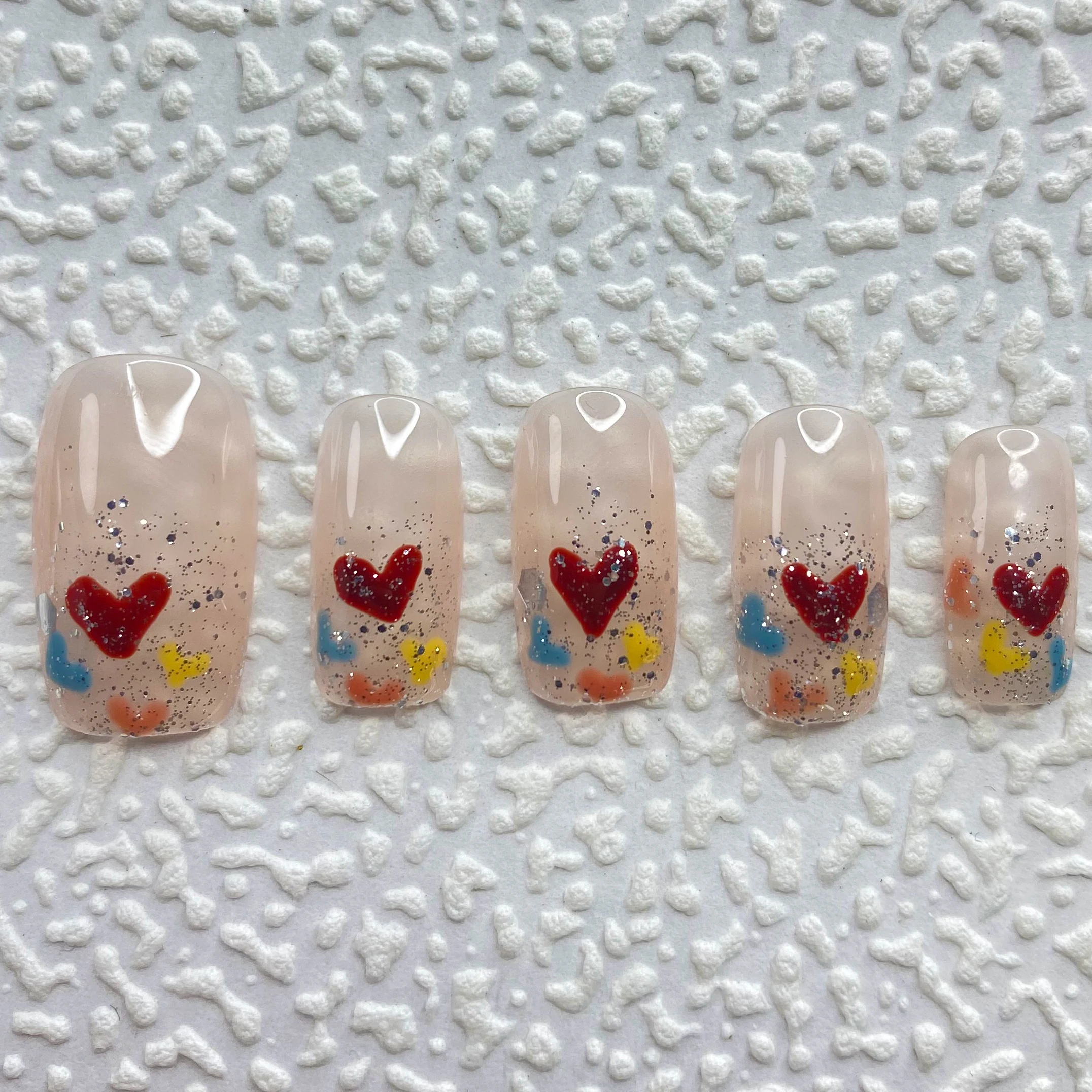 Press on Nails Handmade Set Fake Nail Tips Professional Gel Polish Artificial Nails for Easy Application And Long-lasting Wear
Press on Nails Handmade Set Fake Nail Tips Professional Gel Polish Artificial Nails for Easy Application And Long-lasting Wear