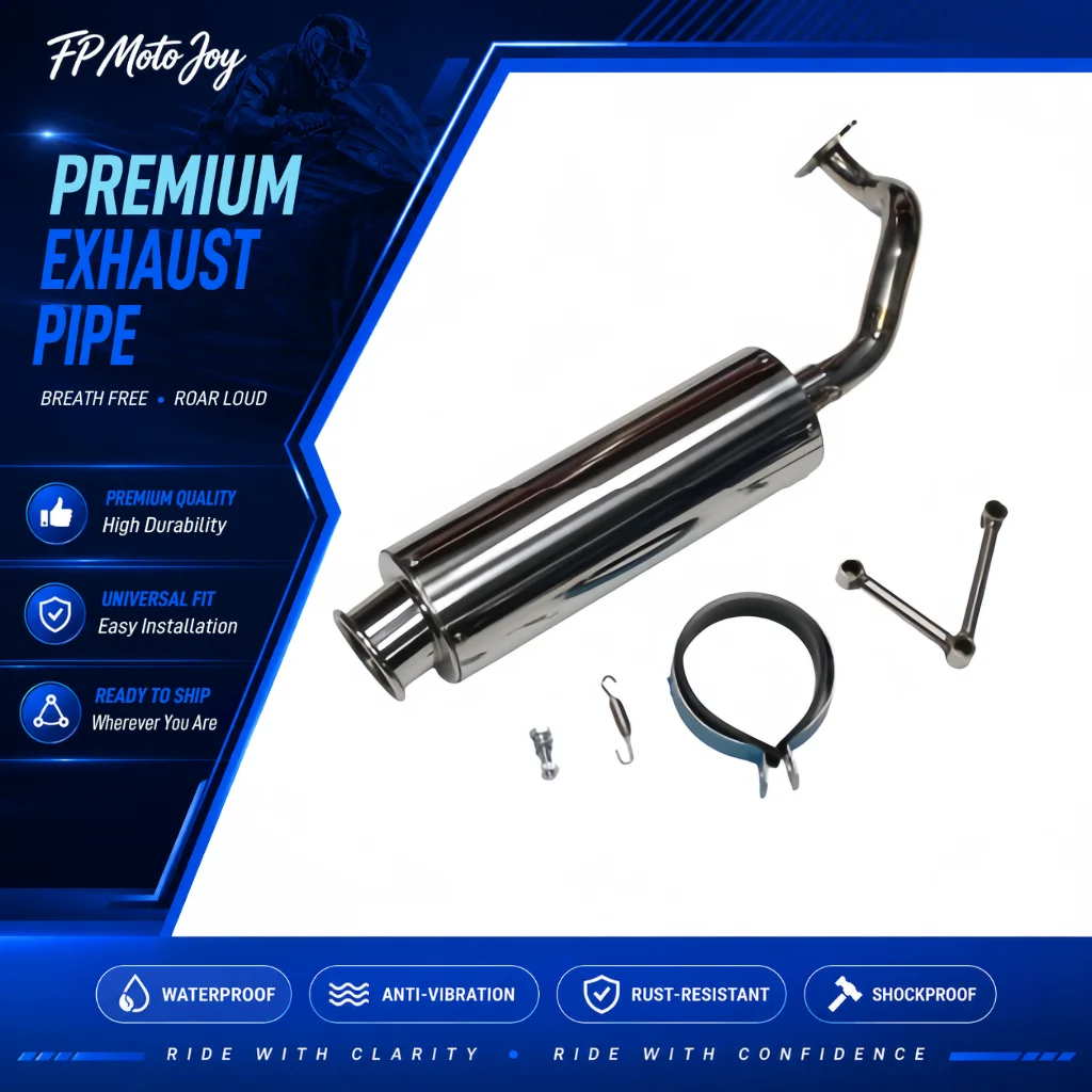 V8 Racing Full Exhaust System Stainless Steel Modified Muffler Pipe For Yamaha JOG50 JOG90 Honda DIO ZX 2 Stroke 50cc Scooter
V8 Racing Full Exhaust System Stainless Steel Modified Muffler Pipe For Yamaha JOG50 JOG90 Honda DIO ZX 2 Stroke 50cc Scooter