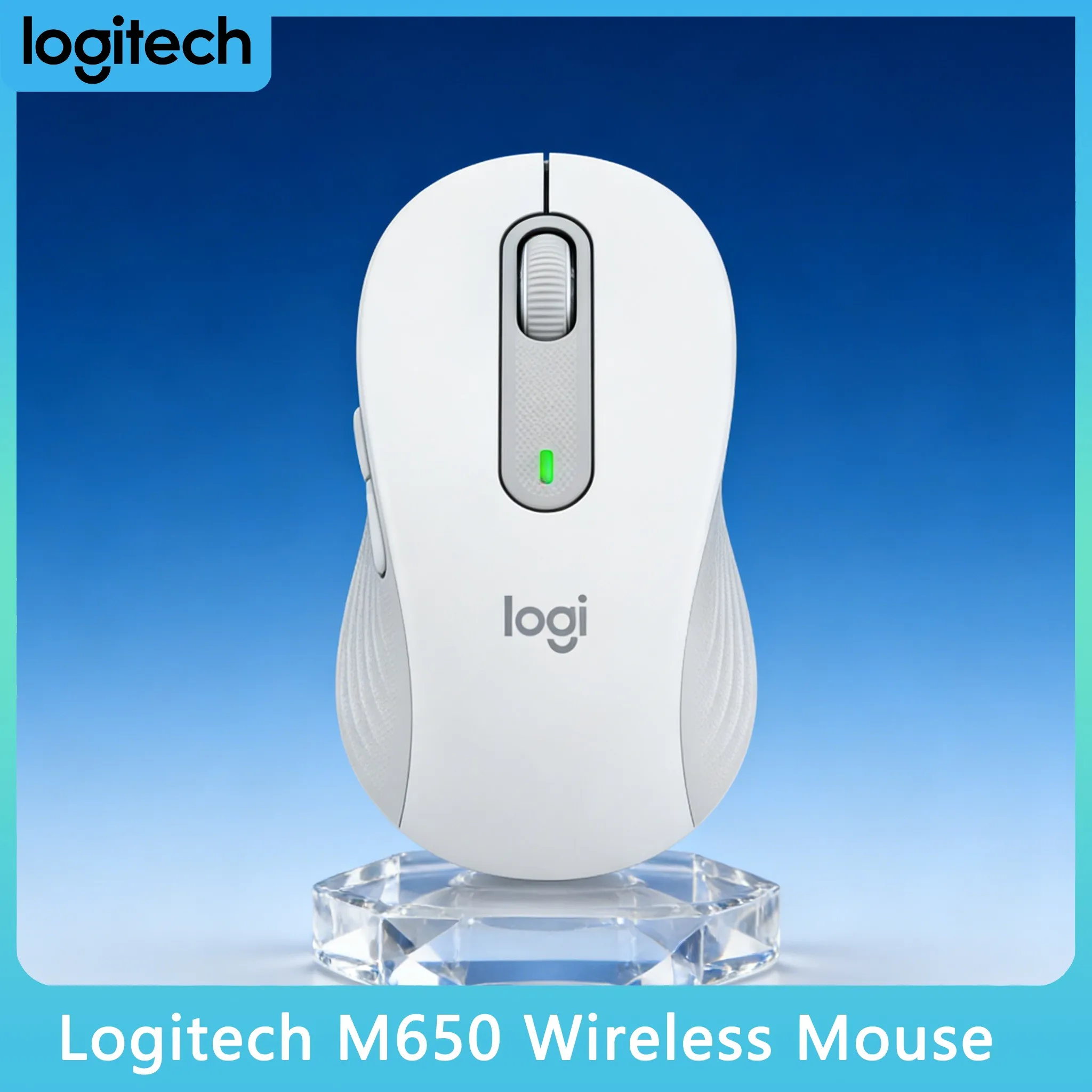 Logitech M650/M650L Wireless Digital Nomad Mouse - 10m Range for Co-Working Spaces
Logitech M650/M650L Wireless Digital Nomad Mouse - 10m Range for Co-Working Spaces