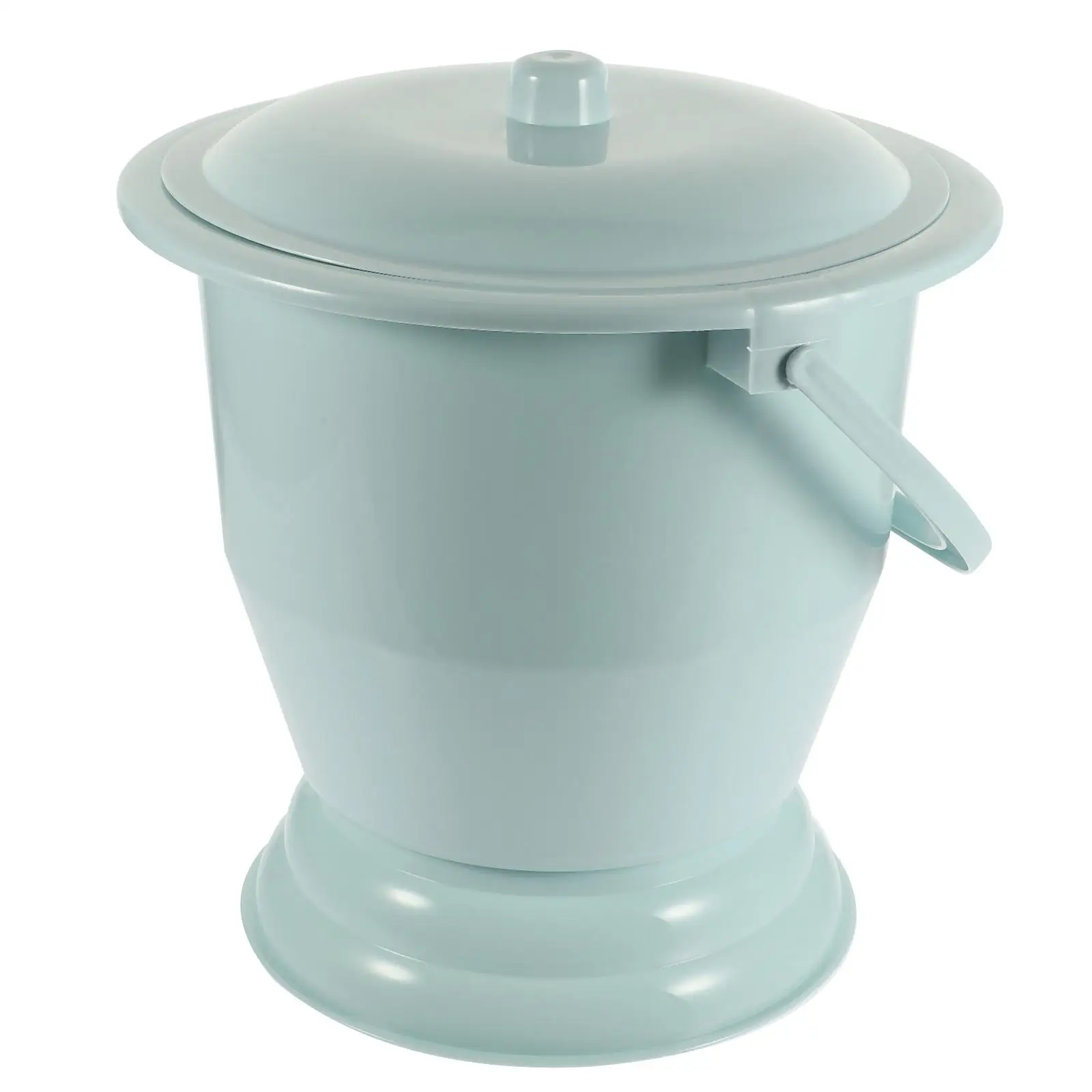 Portable Toilet for blue Chamber Pot 23x23.7cm Durable Smooth Surface Easy to Wash Household Spittoon Urinal Bucket Lid
Portable Toilet for blue Chamber Pot 23x23.7cm Durable Smooth Surface Easy to Wash Household Spittoon Urinal Bucket Lid