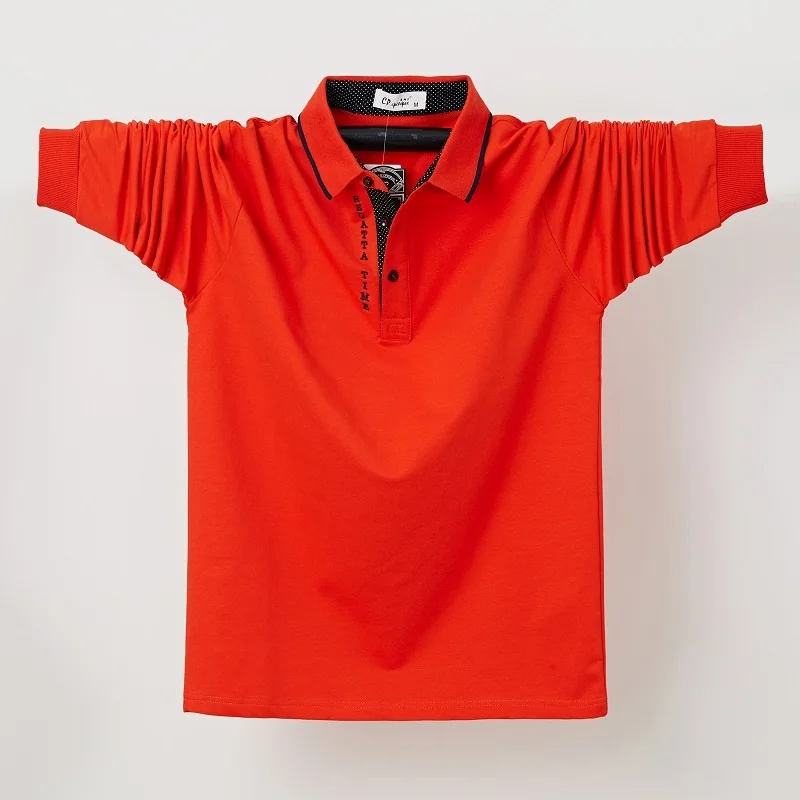 2023 New Arrival Men Business Casual Classic Solid Polos Spring and Autumn Cotton Loose Male Long Sleeve Polo Shirts Plus Size
2023 New Arrival Men Business Casual Classic Solid Polos Spring and Autumn Cotton Loose Male Long Sleeve Polo Shirts Plus Size