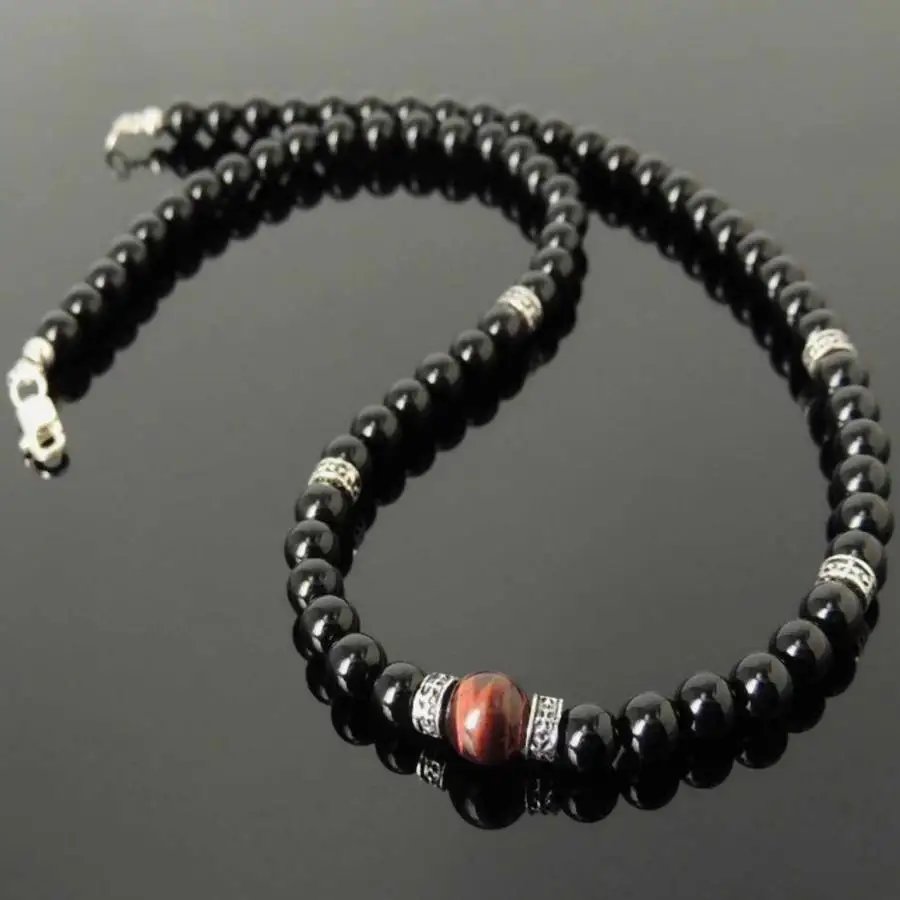 Handmade natural obsidian bead 18in necklace,men's cuff button necklace,Ramadan prayer bead,women's meditation,holiday gift
Handmade natural obsidian bead 18in necklace,men's cuff button necklace,Ramadan prayer bead,women's meditation,holiday gift
