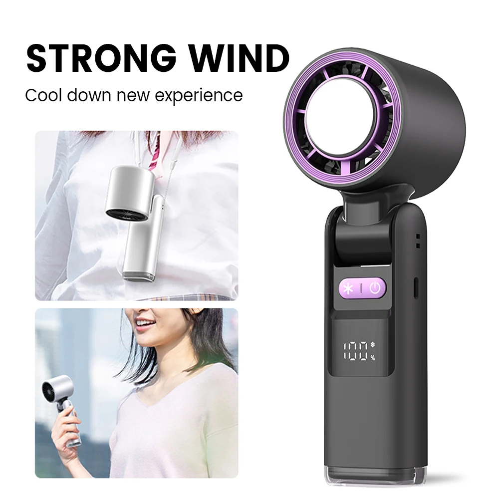Mini Ice Cooling Fan Portable Handheld Turbo Fan 100 Wind Speeds Adjustable 4000mAh Battery Operated Electric Fan Strong Wind
Mini Ice Cooling Fan Portable Handheld Turbo Fan 100 Wind Speeds Adjustable 4000mAh Battery Operated Electric Fan Strong Wind