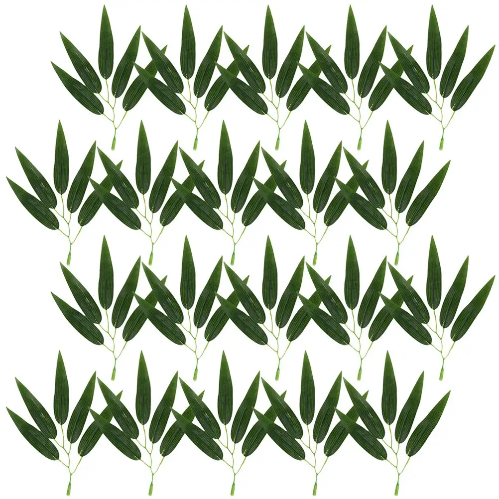 30 Pcs Artificial Bamboo Leaves Decoration Tall Plants Realistic Faux Small Bride
30 Pcs Artificial Bamboo Leaves Decoration Tall Plants Realistic Faux Small Bride