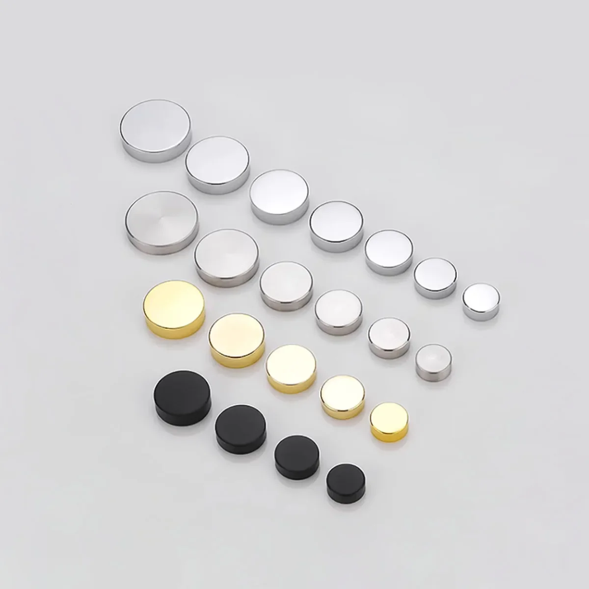 Brass Screw Cover Caps Self Tapping Screw Decorative Covers for Glass Mirror Ceramic Tile Acrylic Advertising Panel
Brass Screw Cover Caps Self Tapping Screw Decorative Covers for Glass Mirror Ceramic Tile Acrylic Advertising Panel