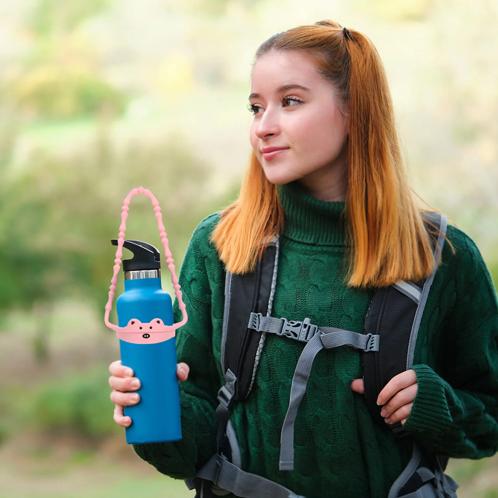 Water Bottle Strap Holder Silicone Cup Sling Portable Outdoor Kettle Hanging Accessory For Kids Adults Lightweight Durable
Water Bottle Strap Holder Silicone Cup Sling Portable Outdoor Kettle Hanging Accessory For Kids Adults Lightweight Durable