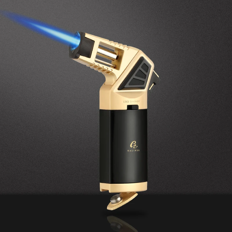 Galiner Gun Cigar Lighter Metal Windproof 1 Jet Lighter With Cigar Punch Big Home Butane Gas Cigar Lighter Gift Box Packaing
Galiner Gun Cigar Lighter Metal Windproof 1 Jet Lighter With Cigar Punch Big Home Butane Gas Cigar Lighter Gift Box Packaing