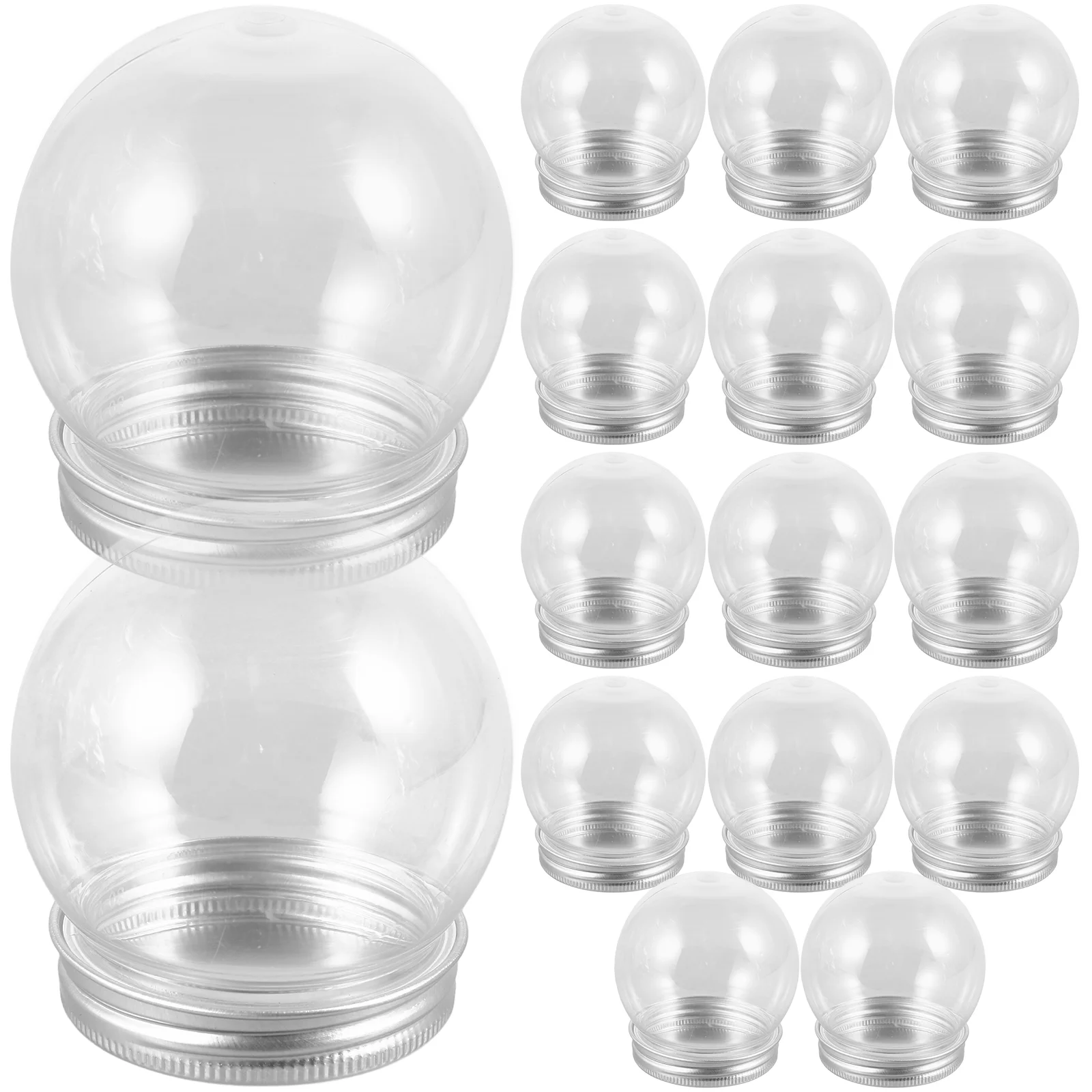16 Pcs Water Toy Snow Balls Clear Globe for Children Lsnow Globes Snowball Plastic Ornament
16 Pcs Water Toy Snow Balls Clear Globe for Children Lsnow Globes Snowball Plastic Ornament
