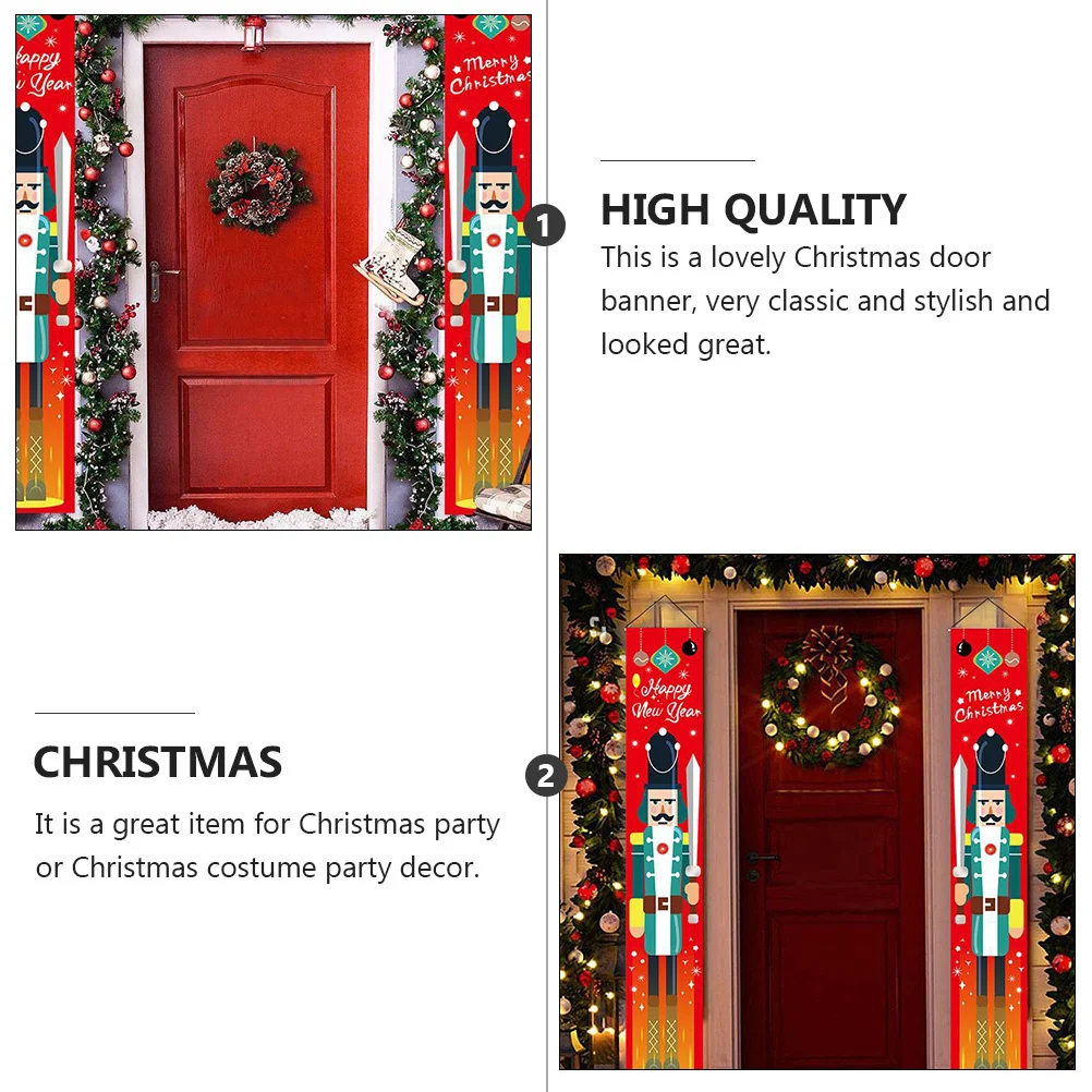 1Pair Christmas Door Banner Cheerful Text Happy New Year Xmas Banners Hanging Decoration for Front Porch Party Supplies
1Pair Christmas Door Banner Cheerful Text Happy New Year Xmas Banners Hanging Decoration for Front Porch Party Supplies